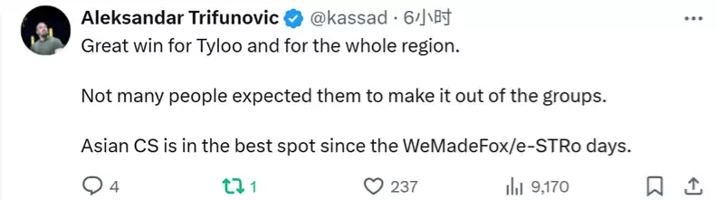 ESL电竞生态总监:这是中国CS具有历史意义的一天!国外Cs社区 ESL电竞生态总监:这是中国CS具有历史意义的一天!国外Cs社区