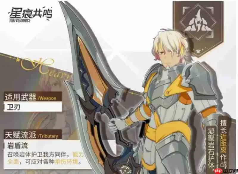 星痕共鸣新手怎么玩 职业选择与装备强化指南