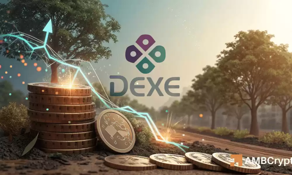 Dexe Network [Dexe]飙升了12.4％，随着Defi行业的总市值为117B美元，它的动力增长了12.4％。