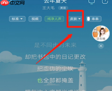 酷狗音乐怎么显示歌手写真 酷狗音乐显示歌手写真方法解析