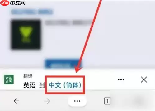 edge浏览器如何翻译成中文 Edge app翻译网页方法介绍