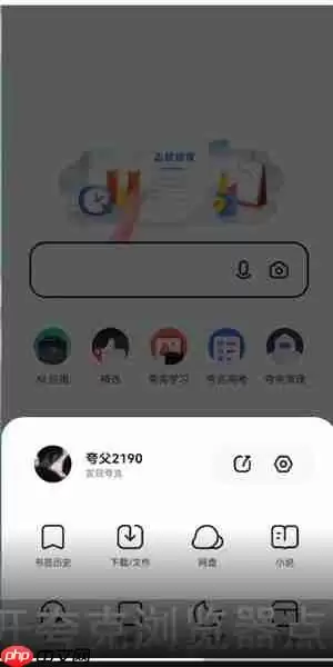 夸克浏览器为什么总是跳到网盘 夸克浏览器自动跳转关闭方法