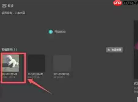 剪映怎么给将画面定格-剪映给将画面定格的方法