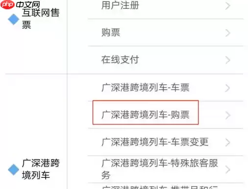 12306app怎么买国际列车 铁路12306跨境高铁车票购买方法