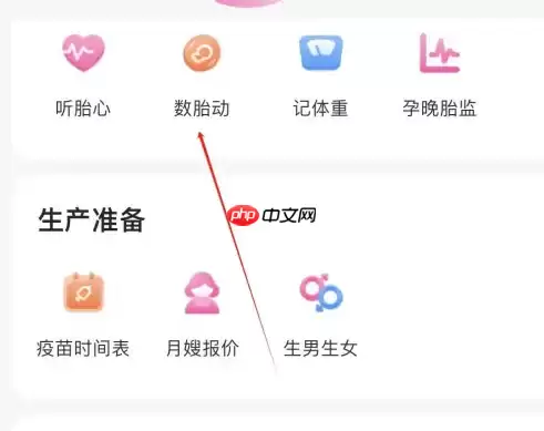 妈妈孕育网app怎么把数胎动放在桌面 妈妈网孕育查看数胎动方法