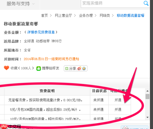 中国移动app如何取消流量套餐 移动流量套餐退订方法