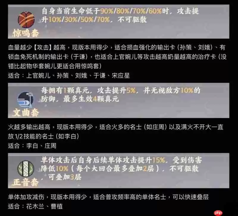 忘川风华录新手向攻略 名士宝墟套灵器装备介绍