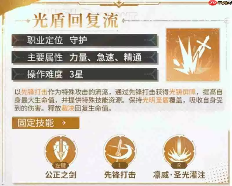 星痕共鸣神盾骑士怎么玩 神盾骑士职业流派详解