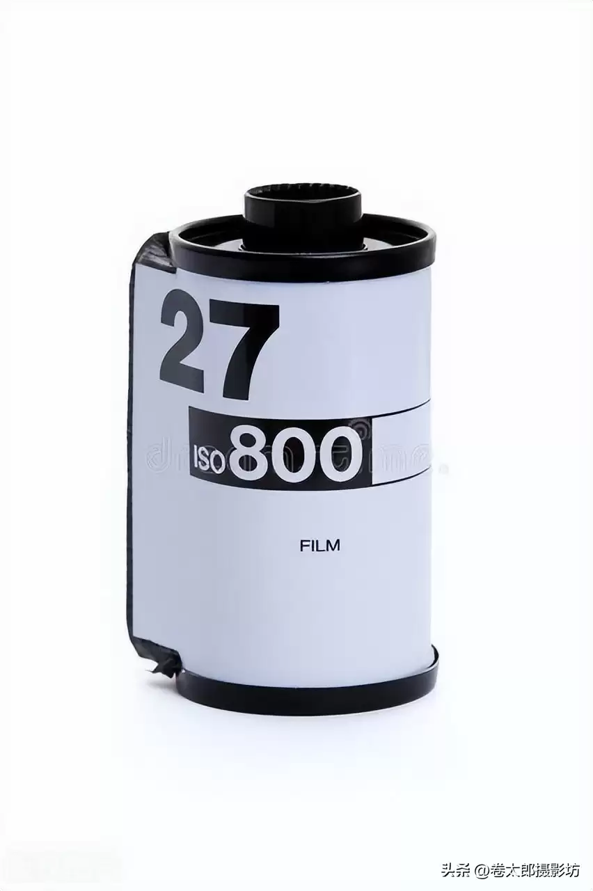图为iso800感光度的胶卷