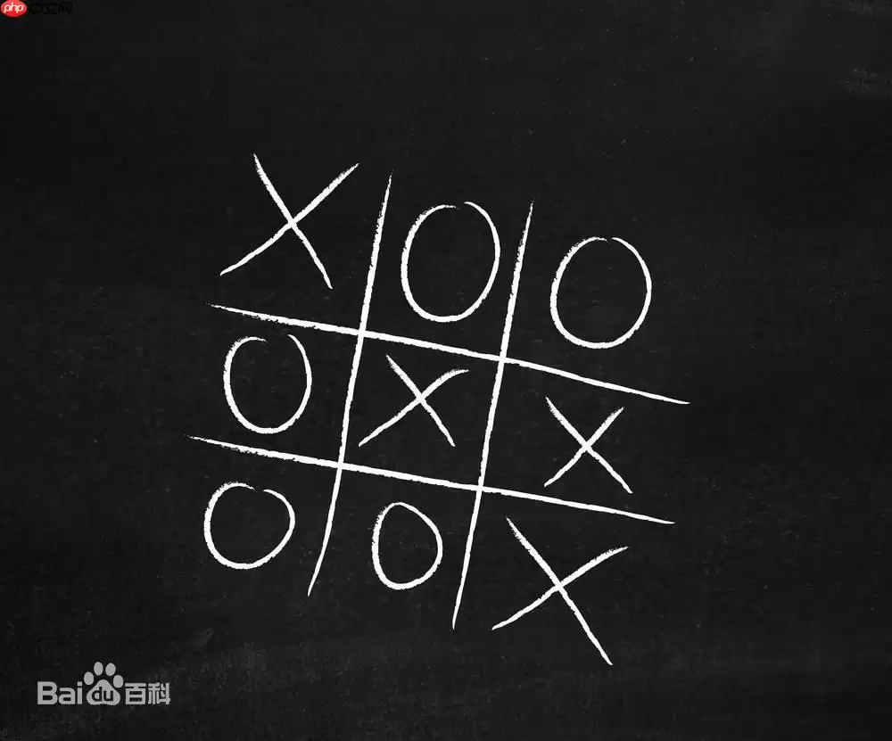 Tic-Tac-Toe：井字游戏（井字棋） - 游乐网