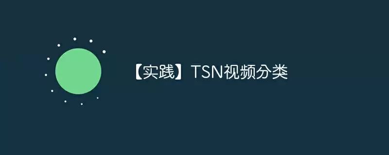 【实践】tsn视频分类 - 游乐网