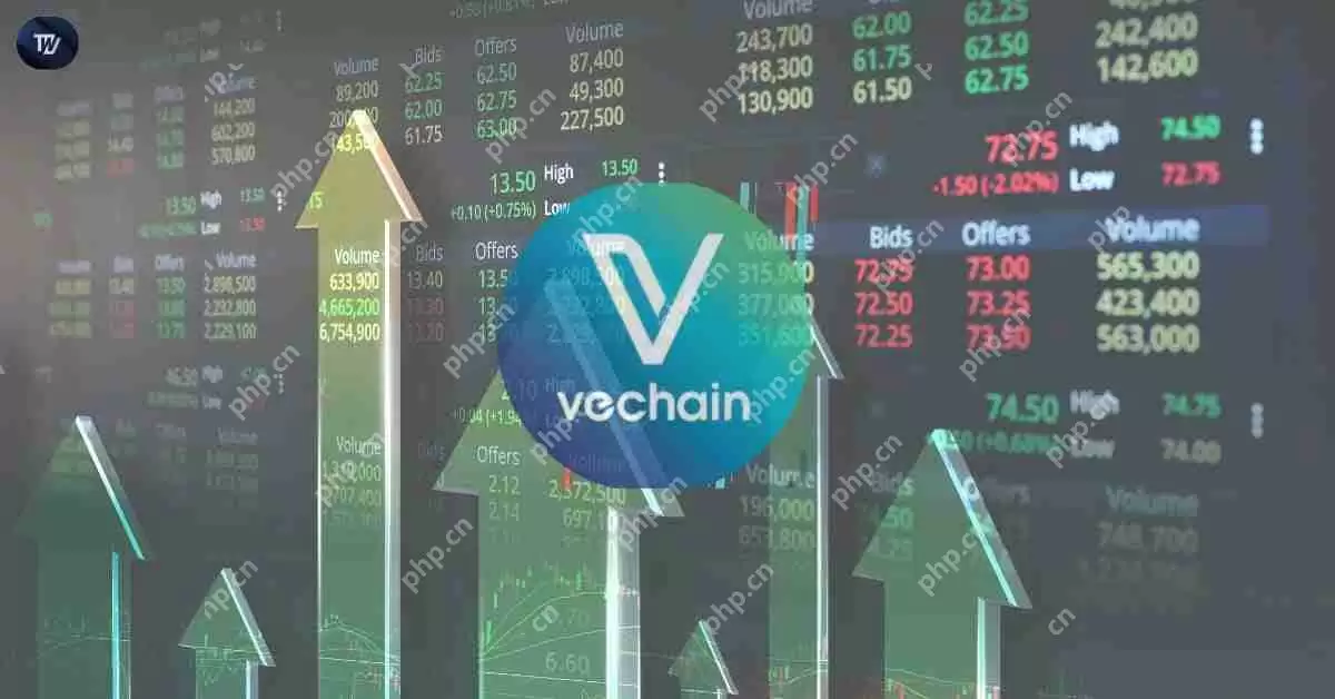 Vechain(兽医)从掉落的楔子中脱颖而出后获得了牵引力,目标是140%