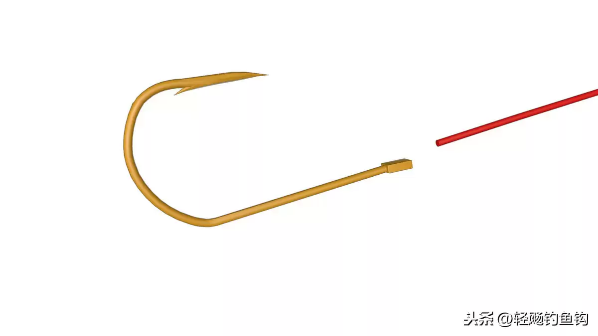 准备鱼钩和鱼线