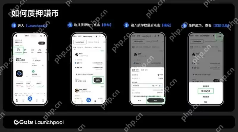 Gate.io Launchpool 参与步骤详解:从质押到领取奖励 - 本站