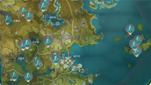 原神水晶块在哪里最多