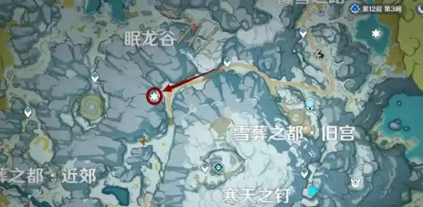 原神雪山石碑大门怎么开