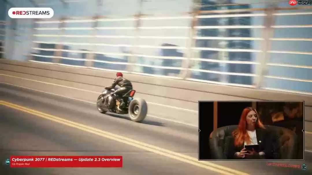 《赛博朋克2077》2.3版更新视频 晶彩车衣智动驾驶