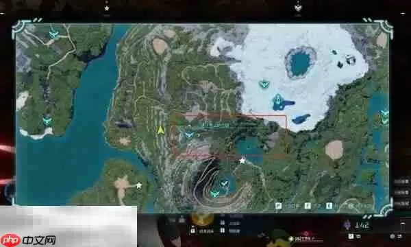 幻兽帕鲁通往雪山的岔路收集点是什么 帕鲁雪山的岔路收集地点