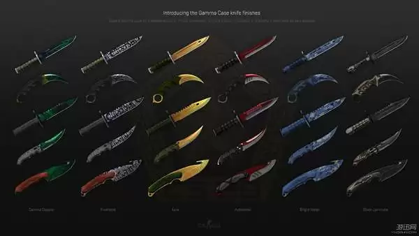 伽马武器箱出什么刀