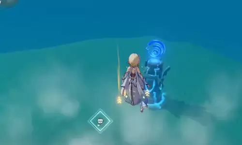 原神瑶光滩水下柱子怎么解