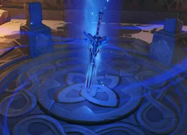 原神雪山大剑在哪