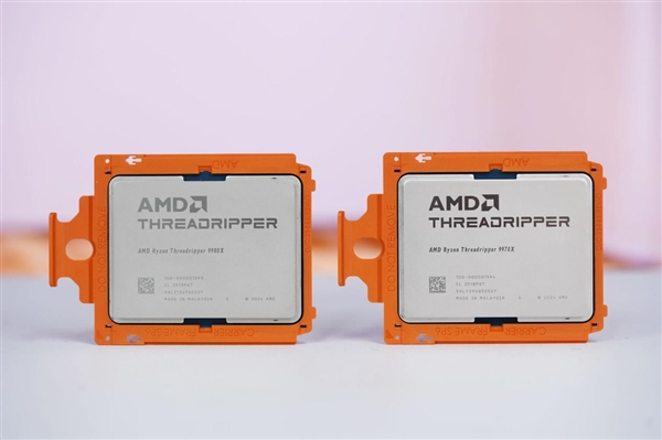 最强桌面CPU！AMD锐龙线程撕裂者9970X/9980X图赏