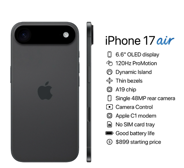5.5mm苹果史上最薄手机！iPhone 17 Air电池实物曝光：仅2900mAh