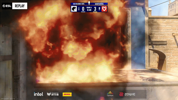 IEM科隆2025：MOUZ 2-1 FURIA晋级四强，1.23Rating超频战士！Spinx三图狂砍67杀