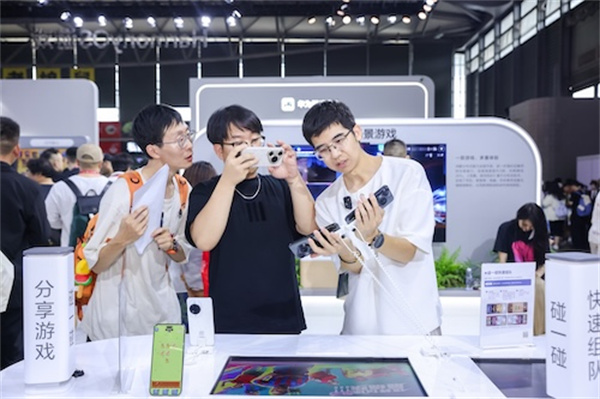 鸿蒙游戏亮相ChinaJoy：碰一碰、声控等创新玩法，重构游戏交互边界
