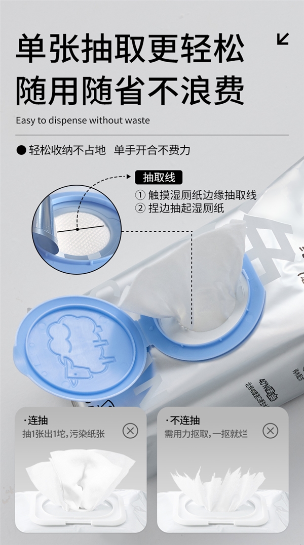 挂在墙上更方便！启美十二生肖纯水湿厕纸大促：3包16.9元