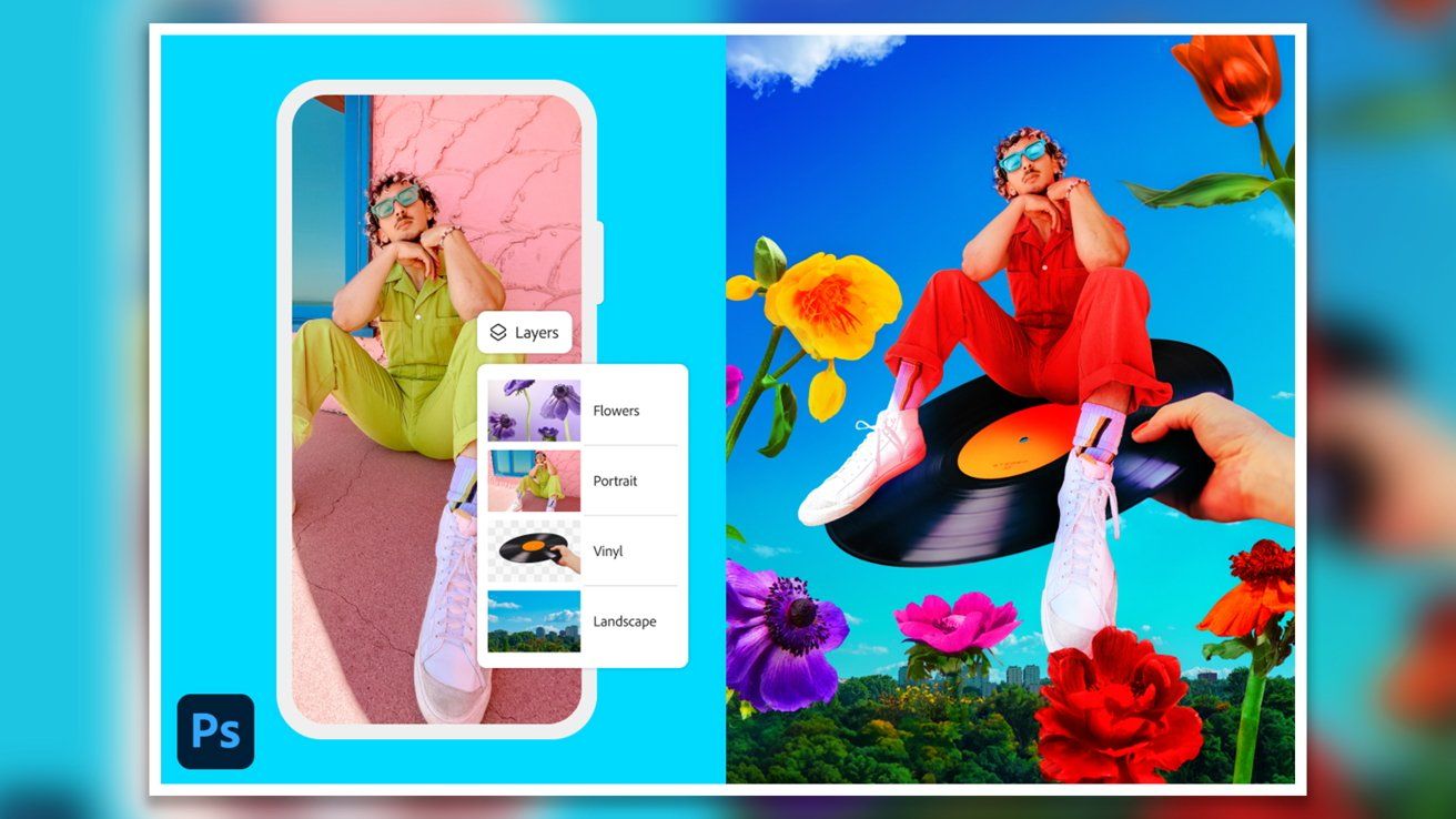 iPhone版Photoshop正式发布，移动端也能轻松修图