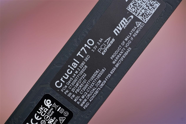 英睿达速度最快的Gen5 SSD