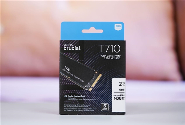 英睿达速度最快的Gen5 SSD