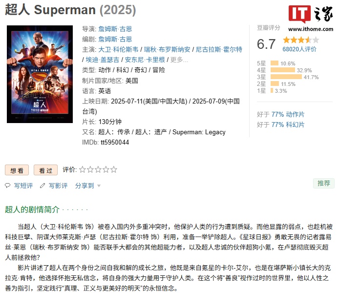 《超人》剧照