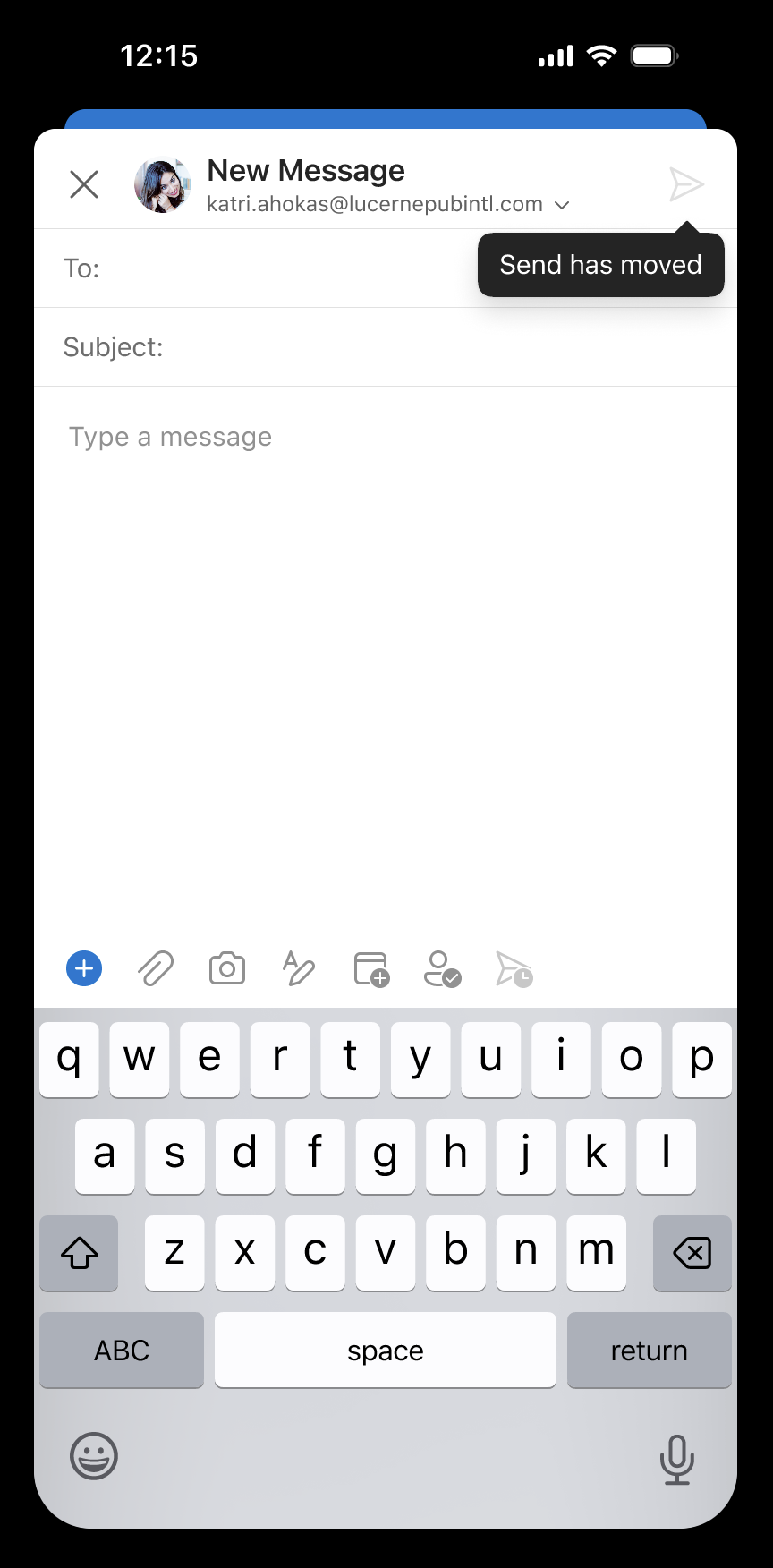 减少邮件误发：iOS