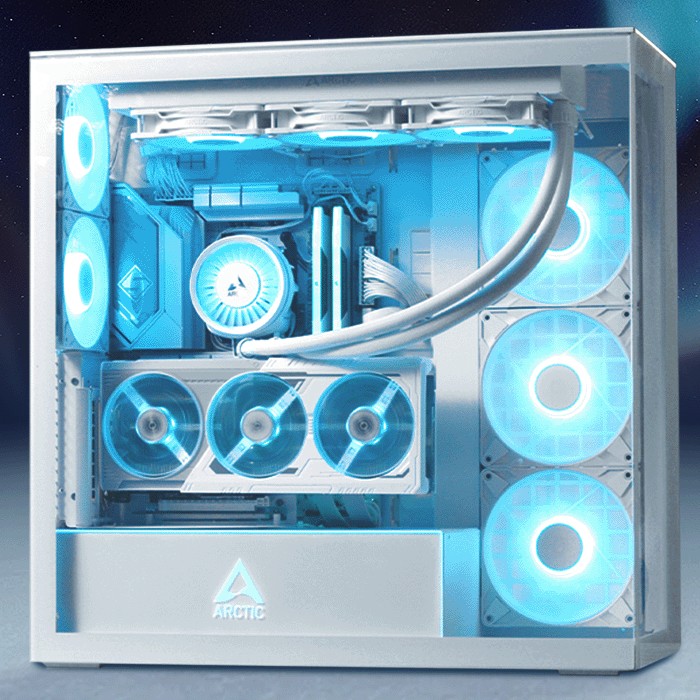 ARCTIC 推出近年首款机箱 Xtender：双后置风扇位的全视“海景房”