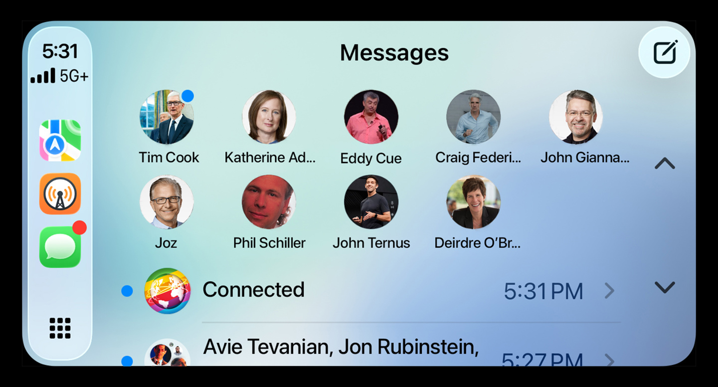CarPlay 5×2网格布局问题