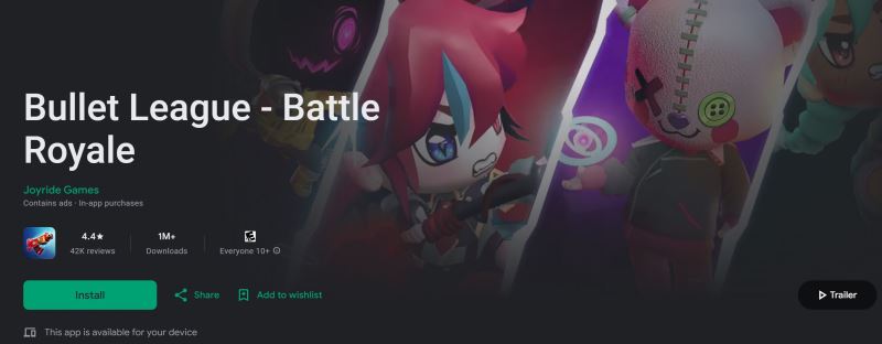 Bullet League游戏截图