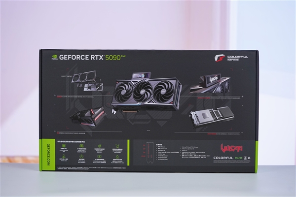 中国特供！七彩虹iGame RTX 5090D v2 Vulcan OC 24GB显卡图赏