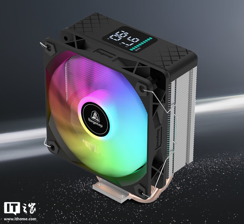 109 元起：鑫谷推出风智系列带屏风冷散热器，顶部屏幕可显示转速、CPU 温度等