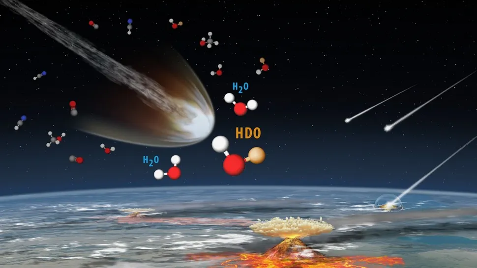 “恶魔彗星”的水和地球上的一样，佐证地球水源于彗星撞击