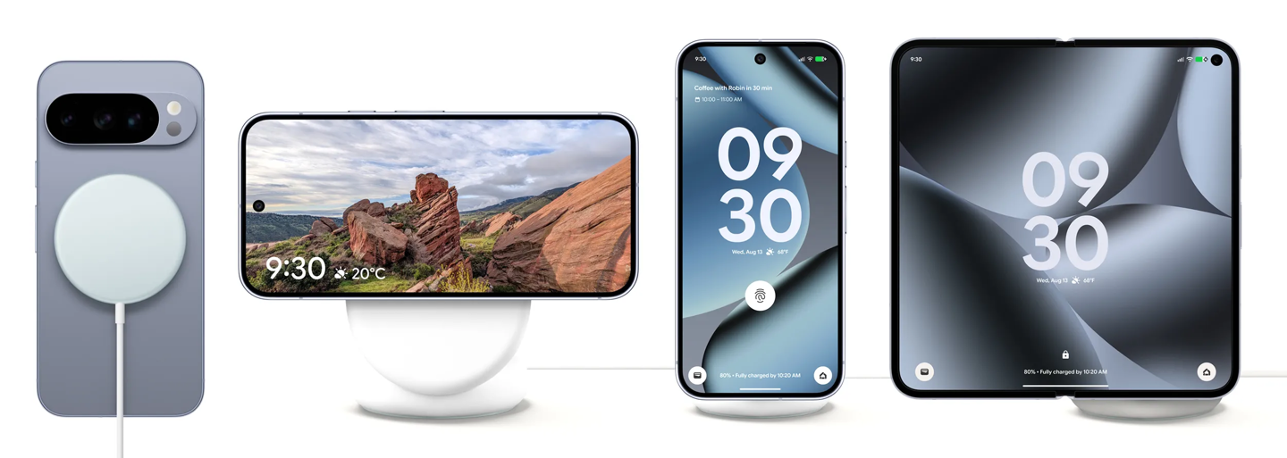 谷歌Pixel 10系列首发Qi2磁吸无线充电配件,充电体验全面升级