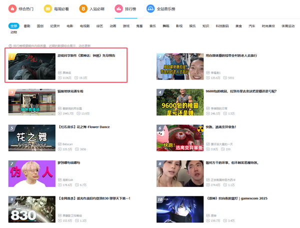 《黑神话：钟馗》预告片上线1天播放破千万