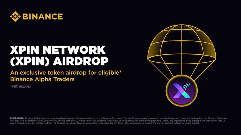 Alpha将上线XPIN Network（XPIN），向符合条件的用户发放80,000个XPIN空投 - 菜鸟下载