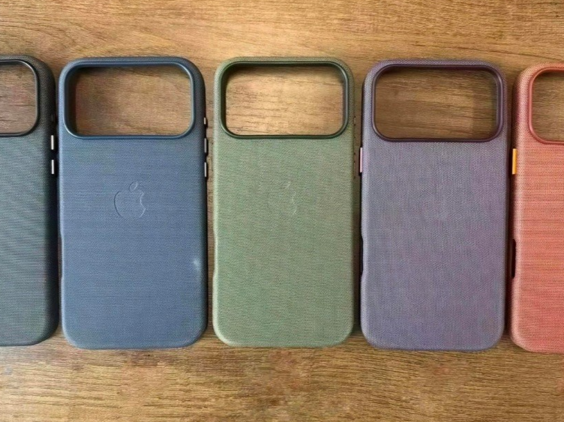 iPhone 17系列液态硅胶壳曝光：8色可选+挂绳孔设计