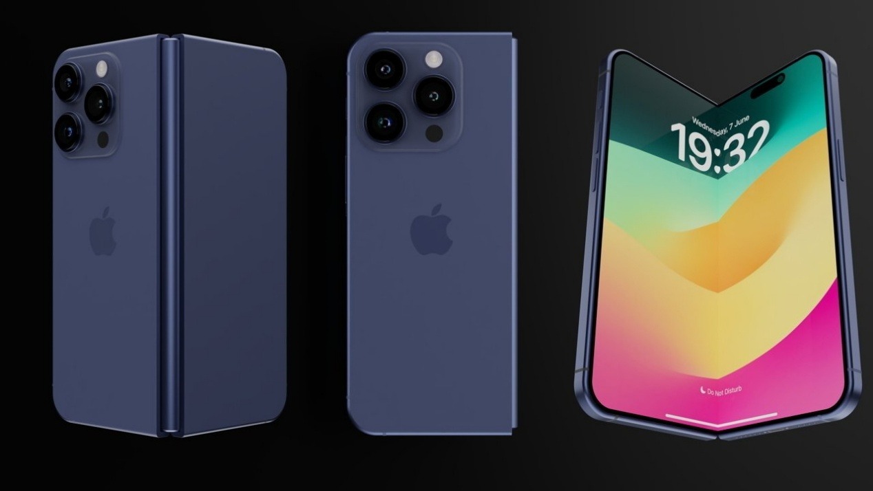 苹果首款折叠iPhone曝料：自研C2基带芯片+Touch