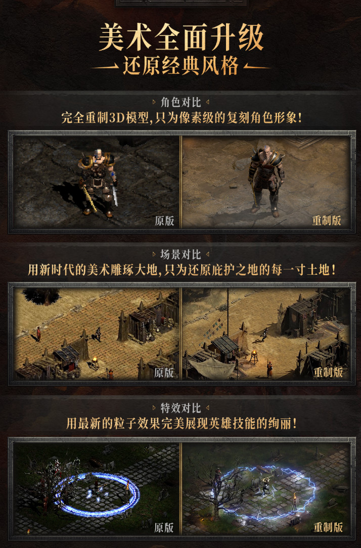 暴雪《暗黑破坏神 2》重制版游戏国服开测：优化菜单、角色焕新 3D 建模，最高 4K 分辨率
