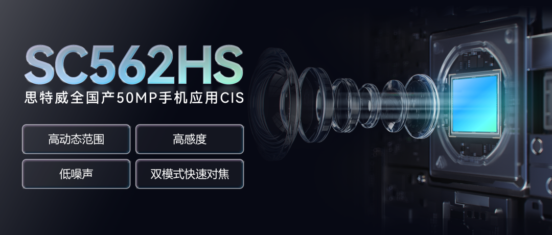 思特威发布SC562HS手机传感器:5000万像素1.0μm,88dB动态范围,Q4量产