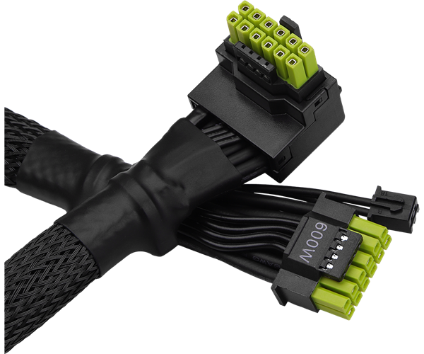 华擎发布L形12V-2x6电源线：最大能抗600W