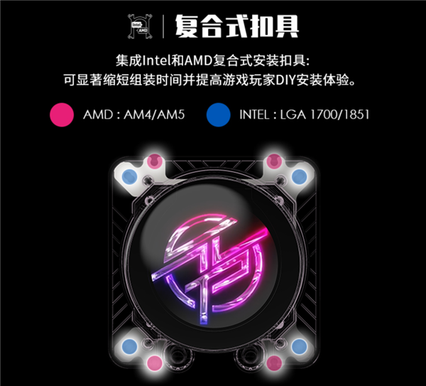 冷头无线还带屏！微星P13冰曜水冷正式上市：黑白双色799元起